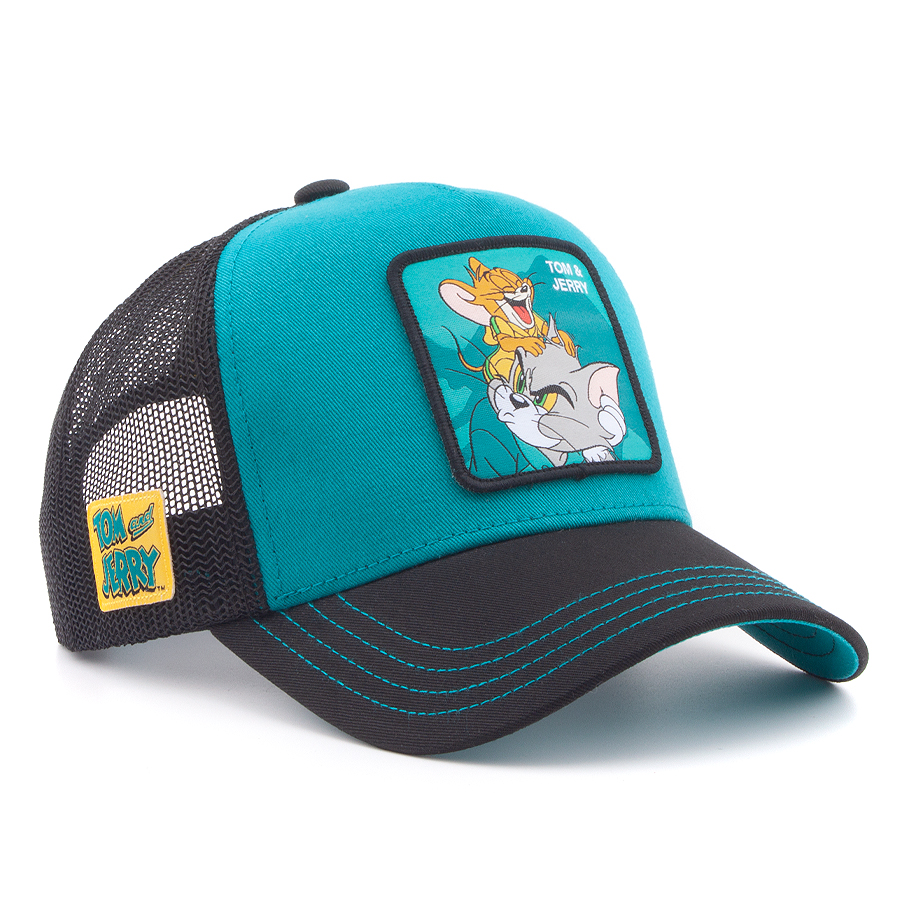 Бейсболка Capslab - Tom And Jerry - Tom And Jerry (blue/grey)