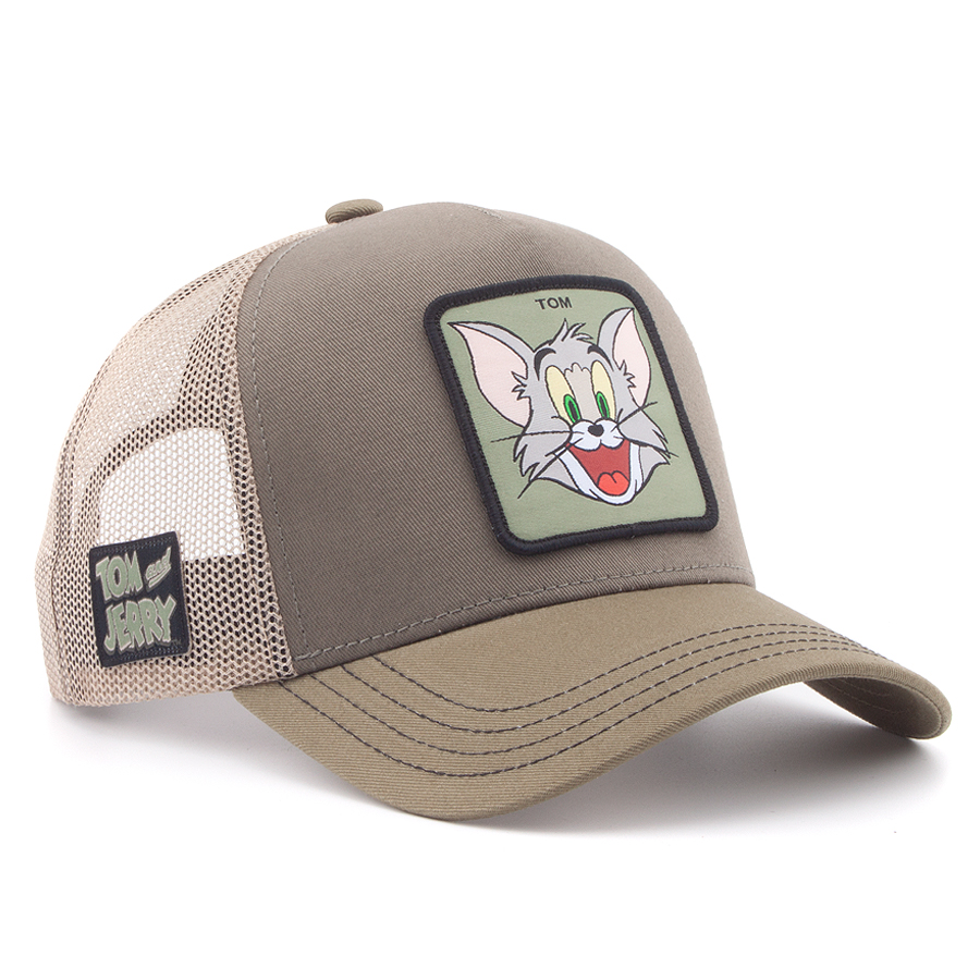 Бейсболка Capslab - Tom And Jerry - Tom (olive)