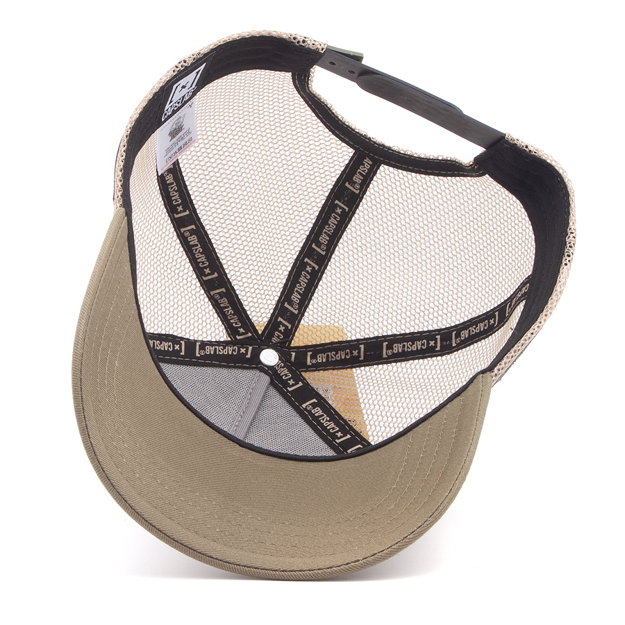 Бейсболка Capslab - Tom And Jerry - Tom (olive)