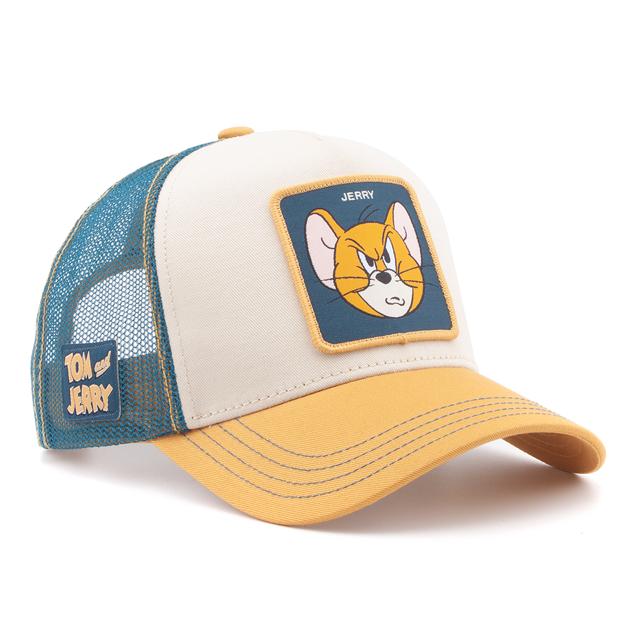 Бейсболка Capslab - Tom And Jerry - Jerry (cream/yellow)