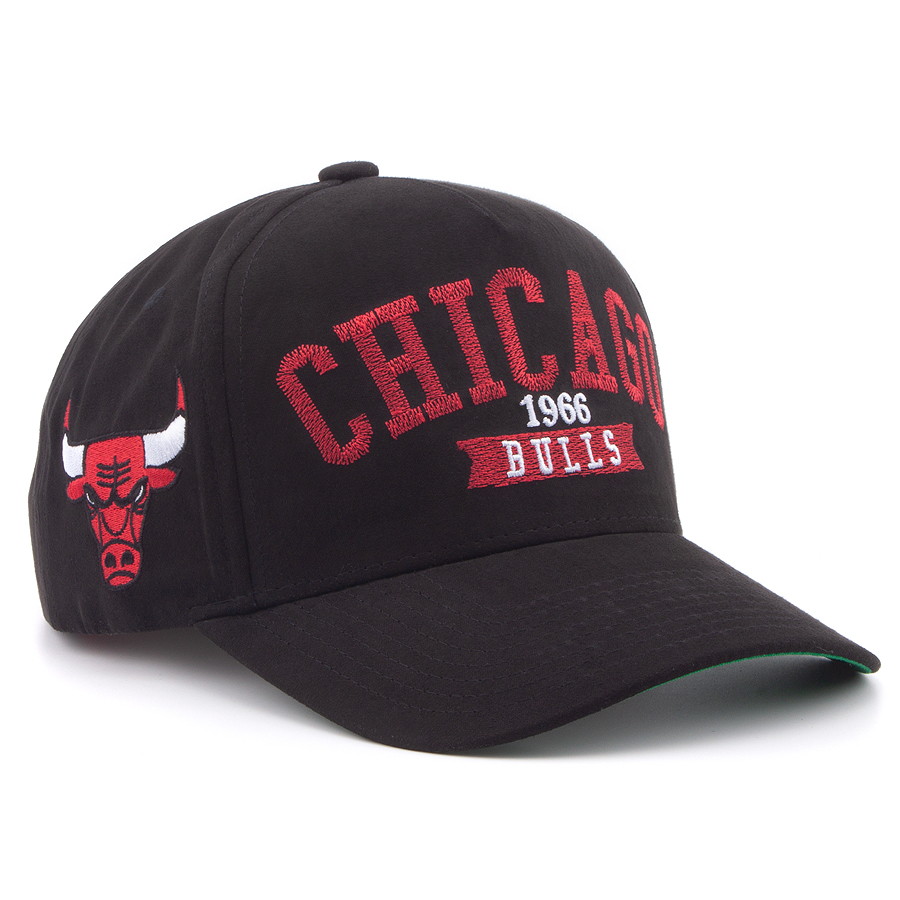 Бейсболка Mitchell & Ness - Shady Suede Pro Snapback NBA Chicago Bulls (black)