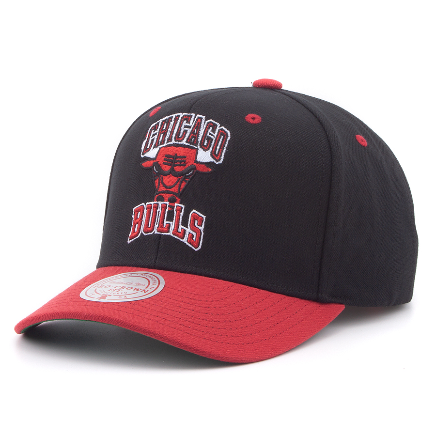 Бейсболка Mitchell & Ness - All In Pro Snapback NBA Chicago Bulls (black/red)
