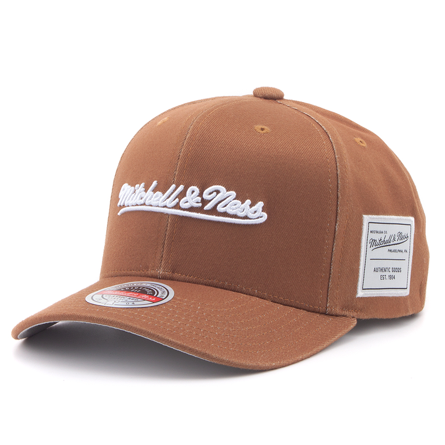 Бейсболка Mitchell & Ness - M&N Branded Comfy Core Stretch Snapback (tan)