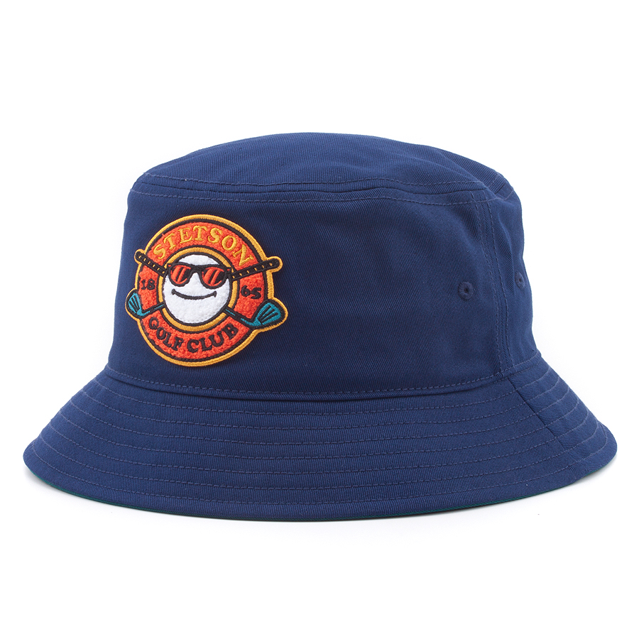 Панама Stetson - Bucket Golf Club (navy)