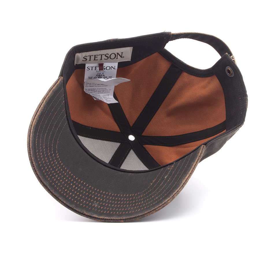 Бейсболка Stetson - Baseball Cap Co/Pes Leather Patch (brown) Бейсболка Stetson - Baseball Cap Co/Pes Leather Patch (brown)