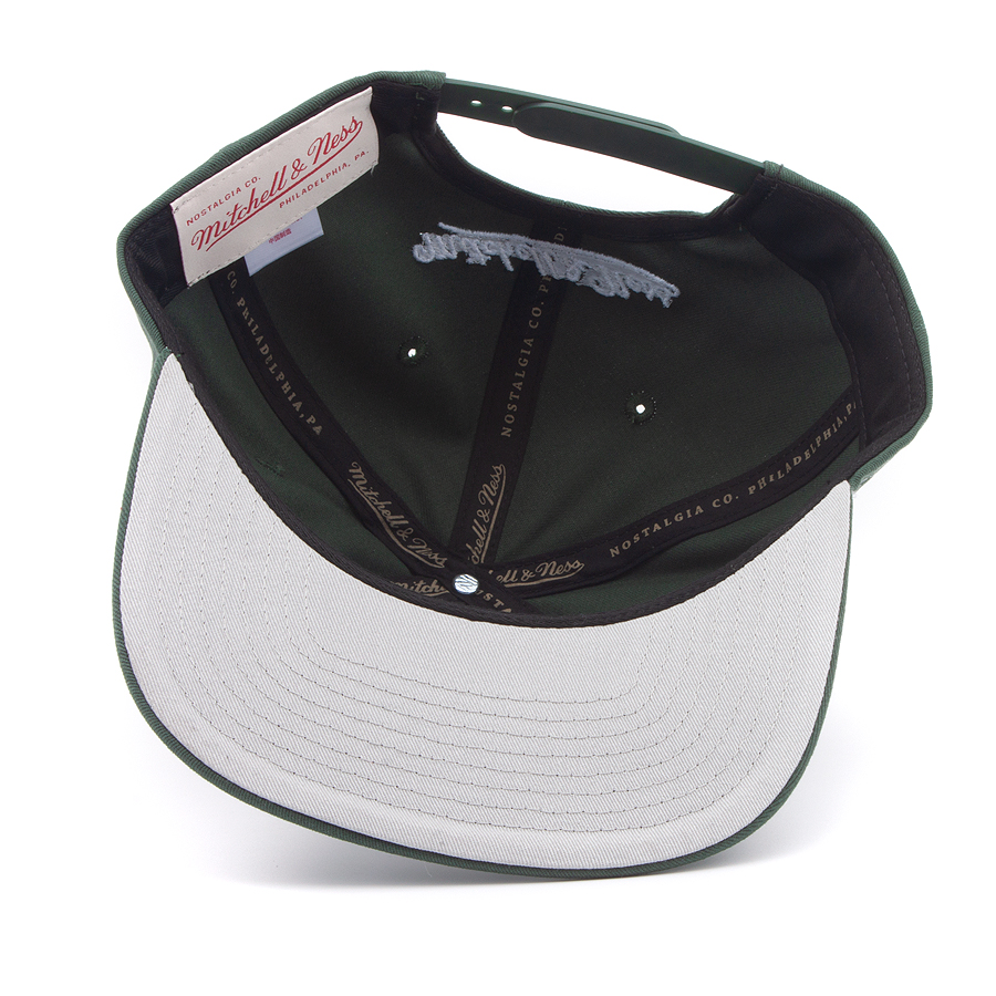 Бейсболка Mitchell & Ness - Branded Heritage Snapback (dark green)