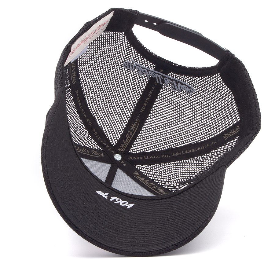 Бейсболка Mitchell & Ness - Branded 120 Anniversary Trucker (black)