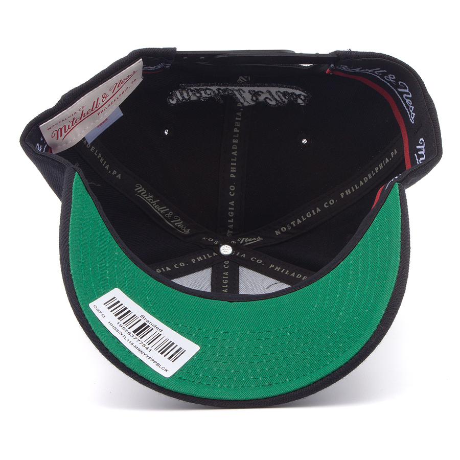 Бейсболка Mitchell & Ness - Branded Box Logo Redline Snapback (black) Бейсболка Mitchell & Ness - Branded Box Logo Redline Snapback (black)