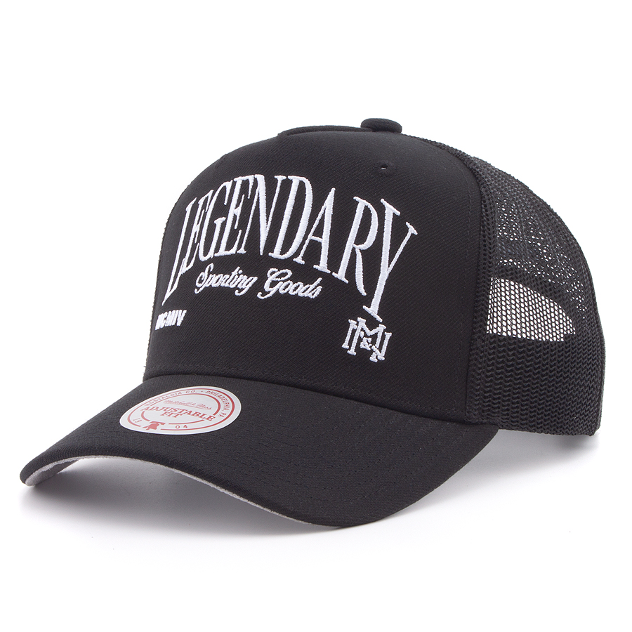 Бейсболка Mitchell & Ness - Branded Be Legendary Trucker (black)