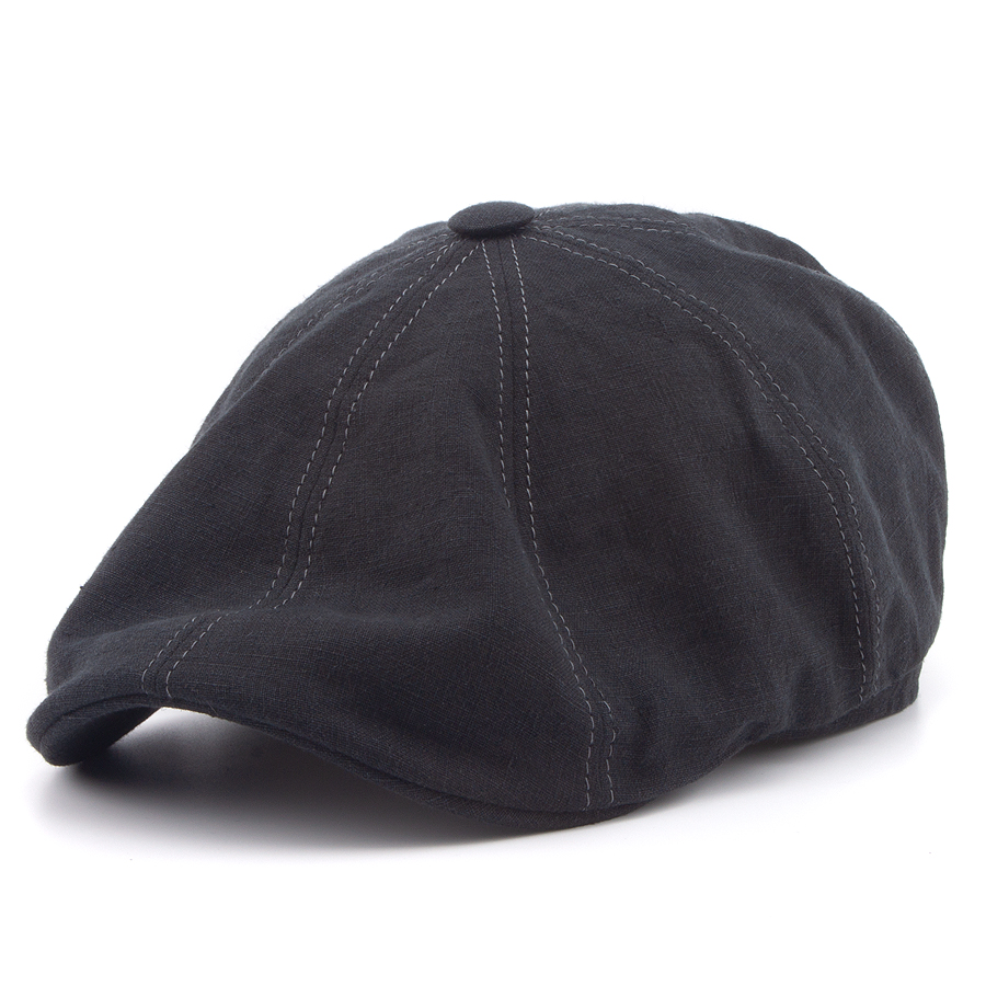 Кепка Stetson - 8-Panel Cap Linen (black)