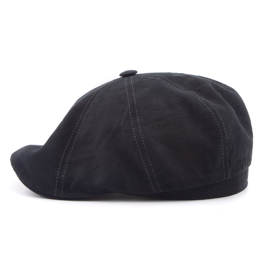 Кепка Stetson - 8-Panel Cap Linen (black)