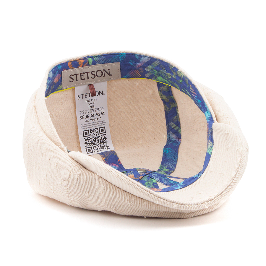 Кепка Stetson - Hatteras Cotton Festival Cap (cream)