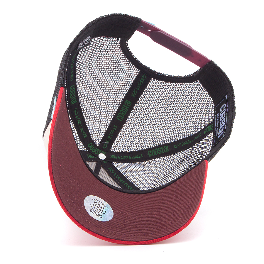 Бейсболка Coastal - Buenos Aires (cream/red) Бейсболка Coastal - Buenos Aires (cream/red)