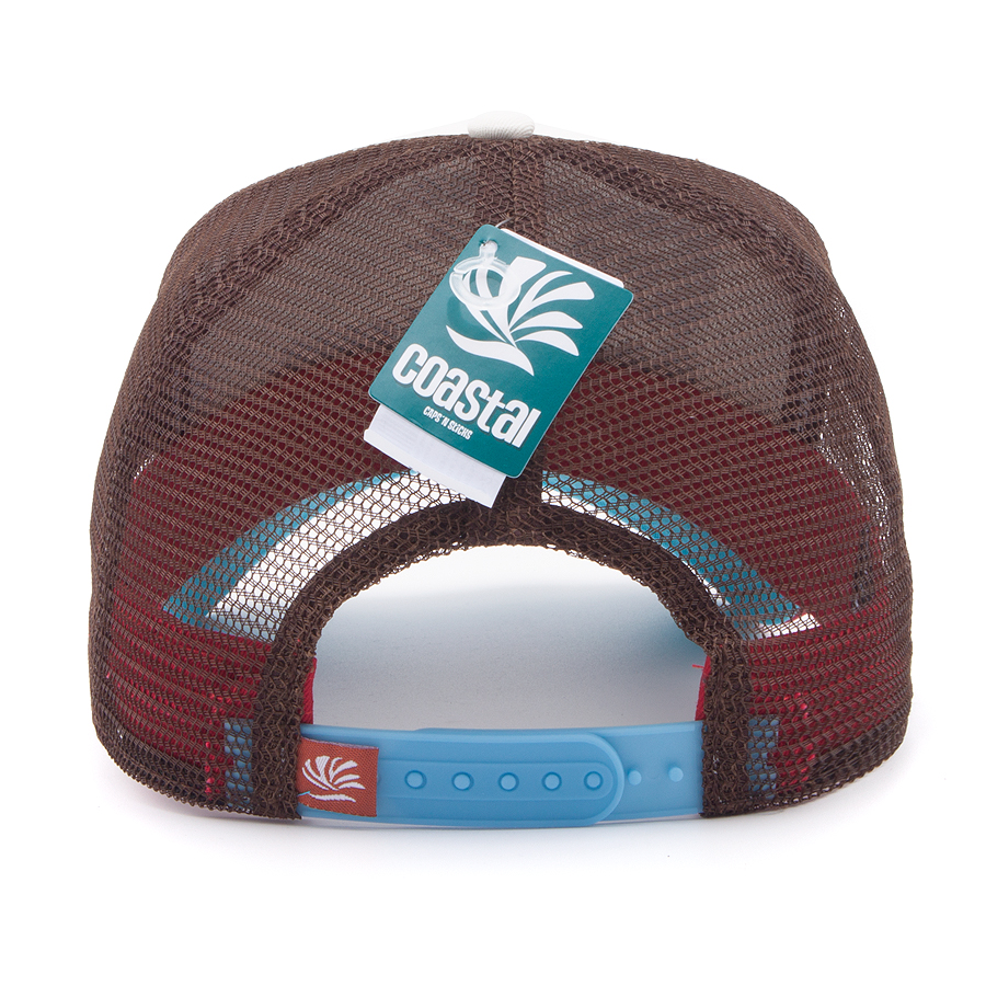 Бейсболка Coastal - Summer Sea Sand (white/red) Бейсболка Coastal - Summer Sea Sand (white/red)