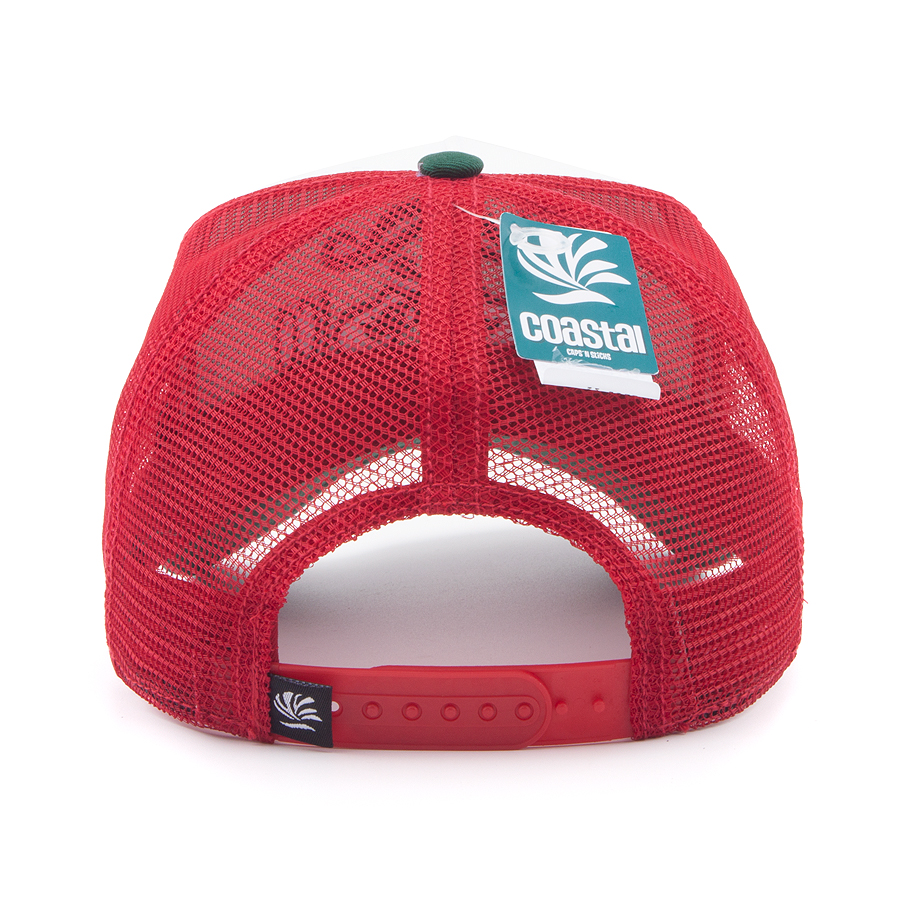 Бейсболка Coastal - Mexican Mustache (white/green) Бейсболка Coastal - Mexican Mustache (white/green)