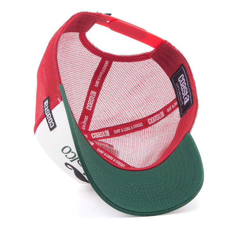 Бейсболка Coastal - Mexican Mustache (white/green) Бейсболка Coastal - Mexican Mustache (white/green)