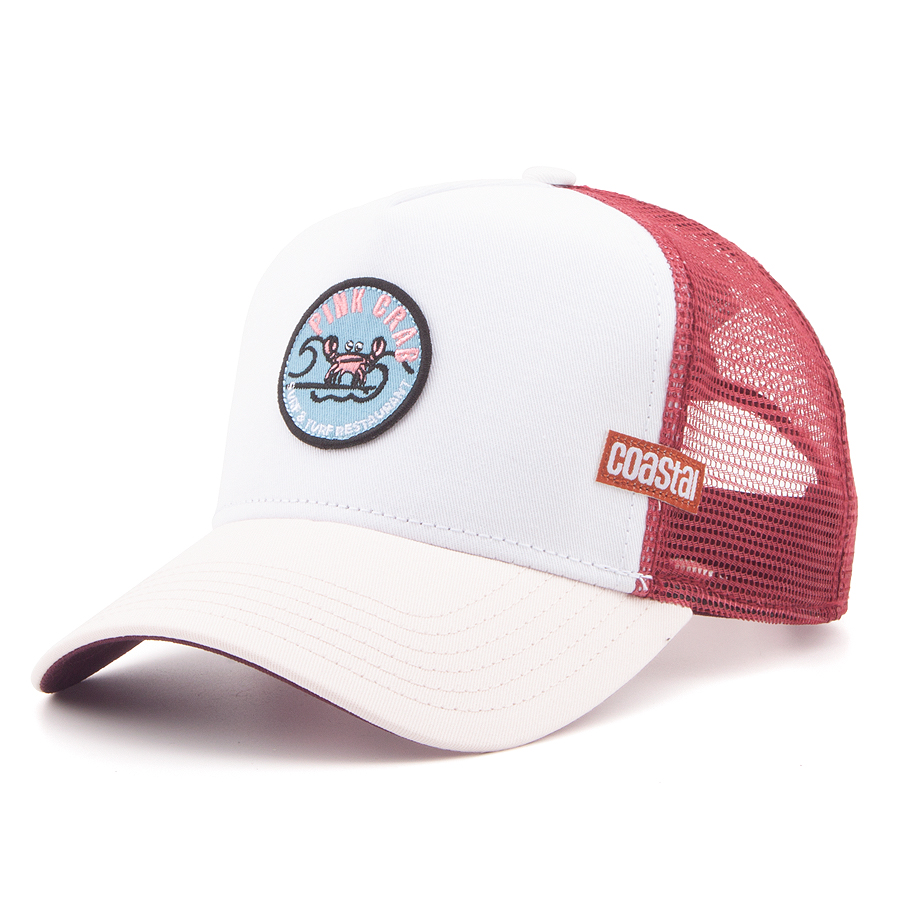 Бейсболка Coastal - Pink Crab (light pink)