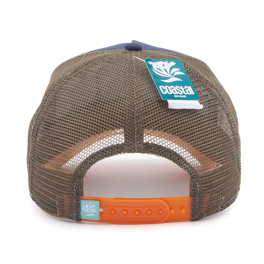 Бейсболка Coastal - Turtle (navy/burgundy)