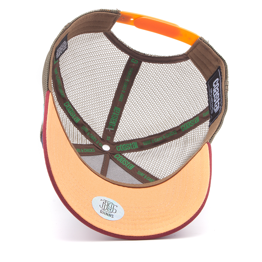 Бейсболка Coastal - Turtle (navy/burgundy)