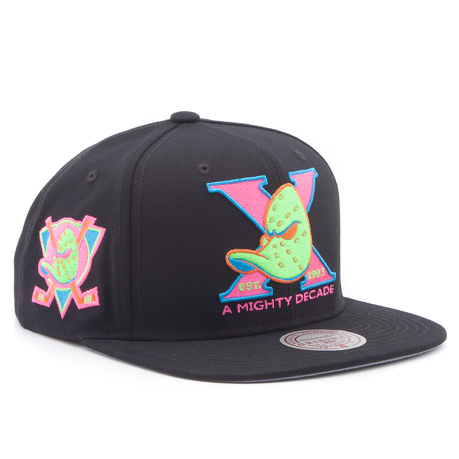 Бейсболка Mitchell & Ness - Summer Nights Snapback NHL Anaheim Ducks (black)