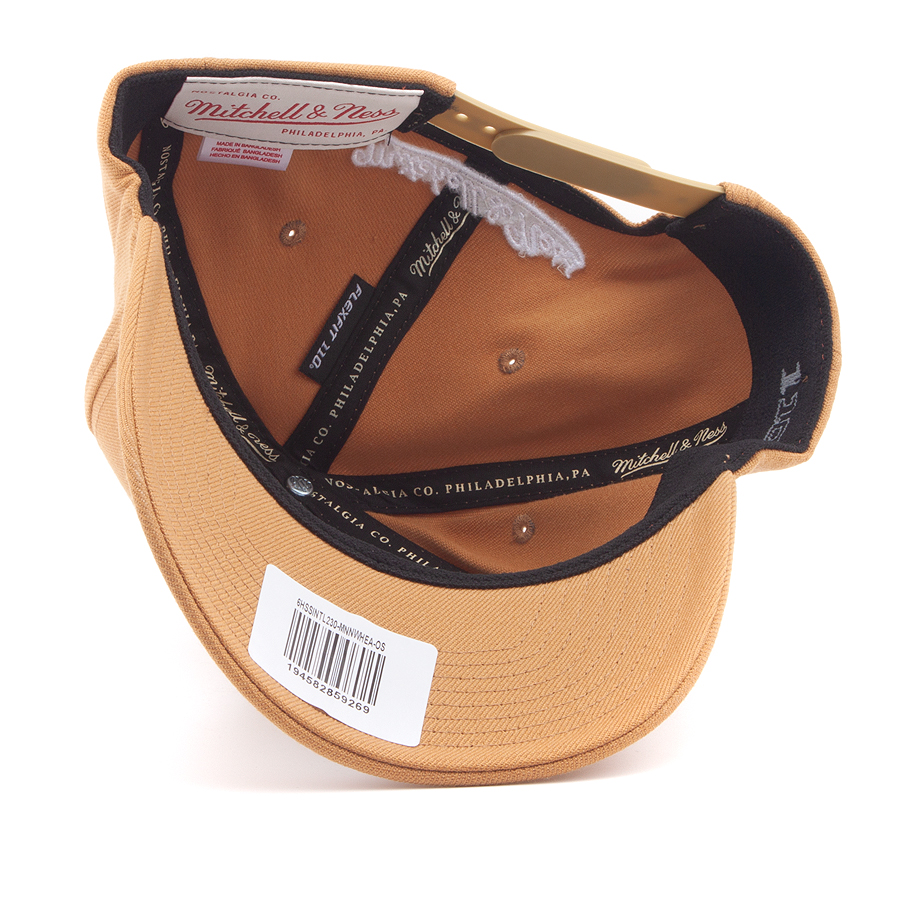 Бейсболка Mitchell & Ness - M&N Branded Pinscript Classic (tan)