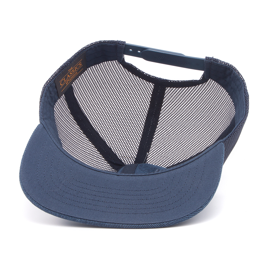 Бейсболка Capandcap Bros - Bad Cat Denim Trucker (navy)
