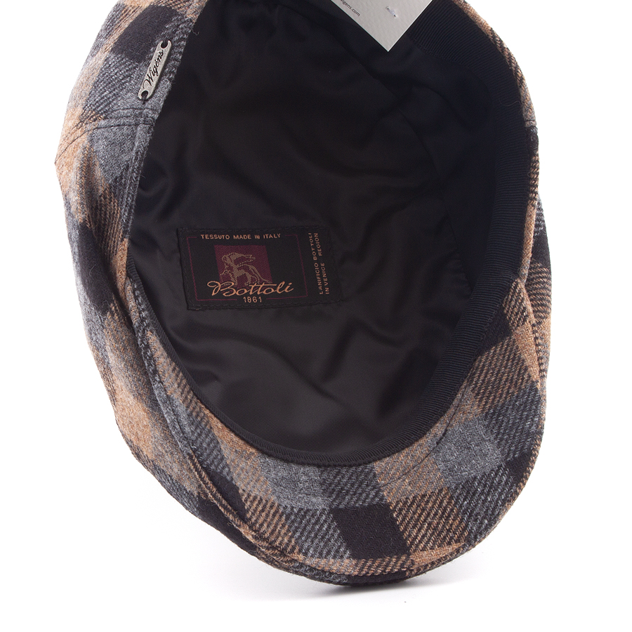 Кепка Wigens - Ivy Slim Cap (brown/navy)