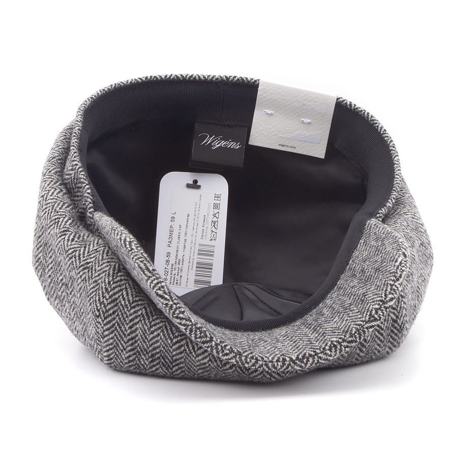 Кепка Wigens - Newsboy Classic Cap (grey)