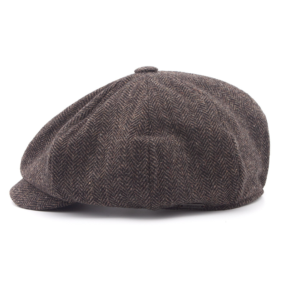 Кепка Wigens - Baker Boy Cap (dark brown)