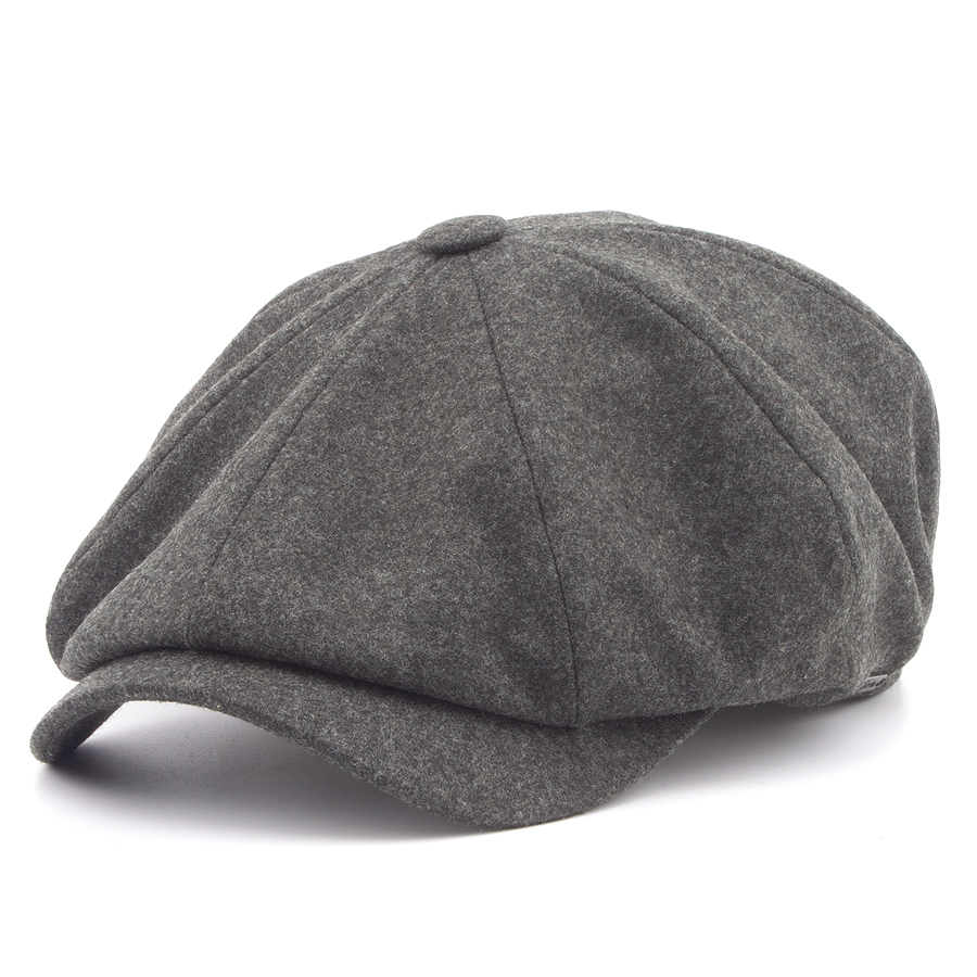 Кепка Wigens - Newsboy Retro Cap (grey/green)