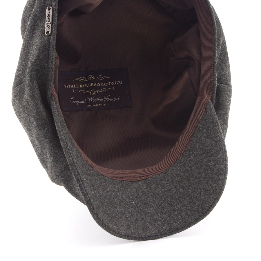 Кепка Wigens - Newsboy Retro Cap (grey/green)