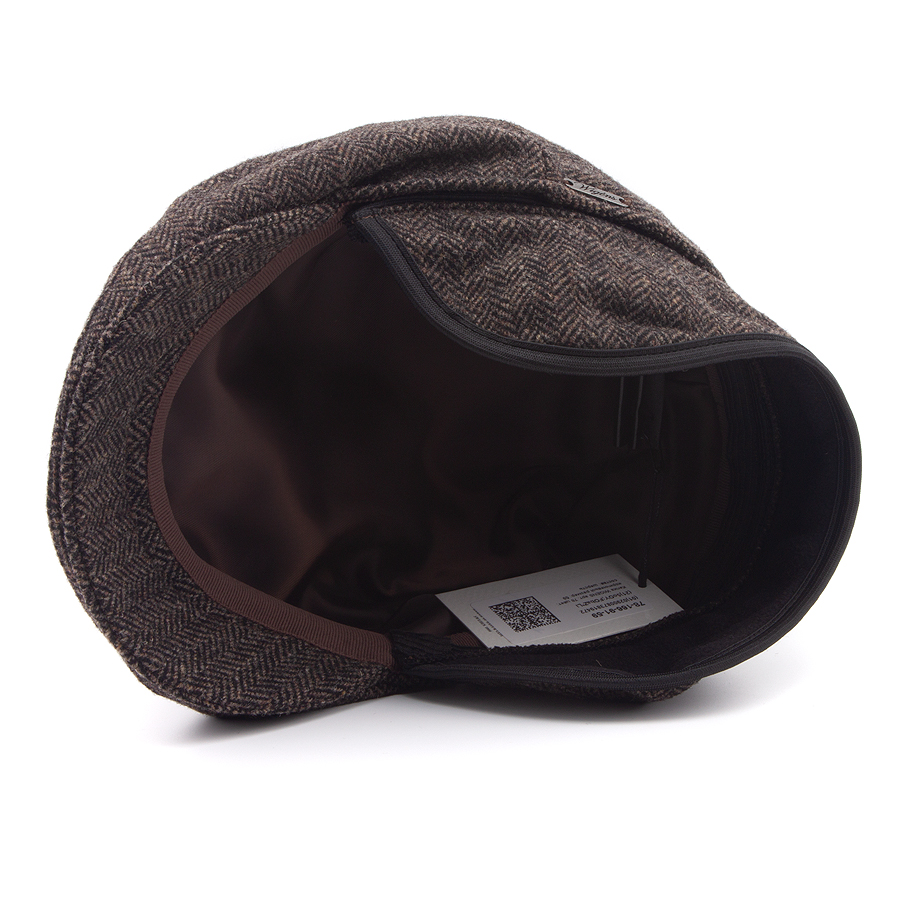 Кепка Wigens - Ivy Slim Cap (dark brown)