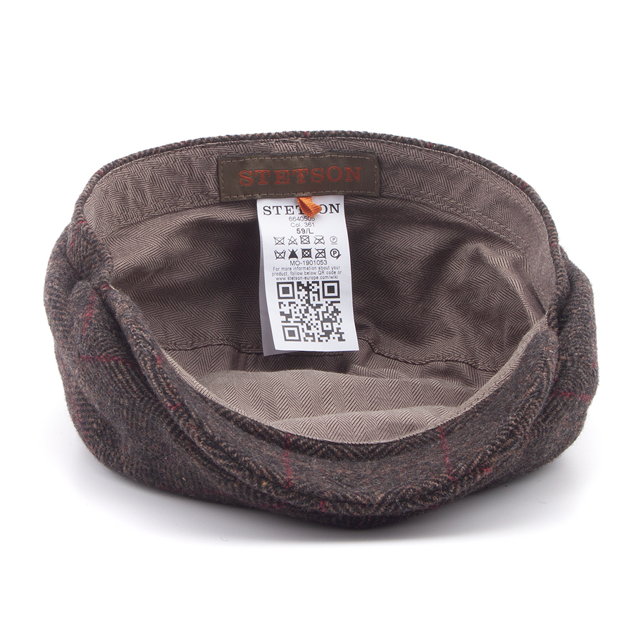 Кепка Stetson - 6-Panel Brooklyn (dark brown)