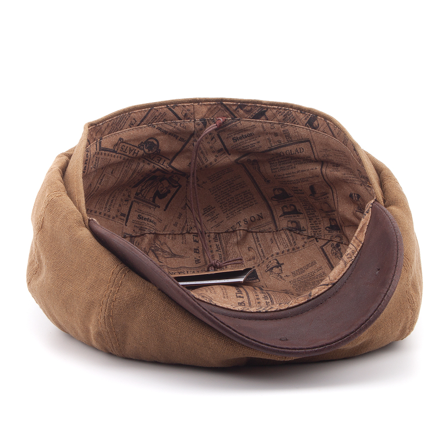 Кепка Stetson - Hatteras Waxed Cotton/Linen (brown)