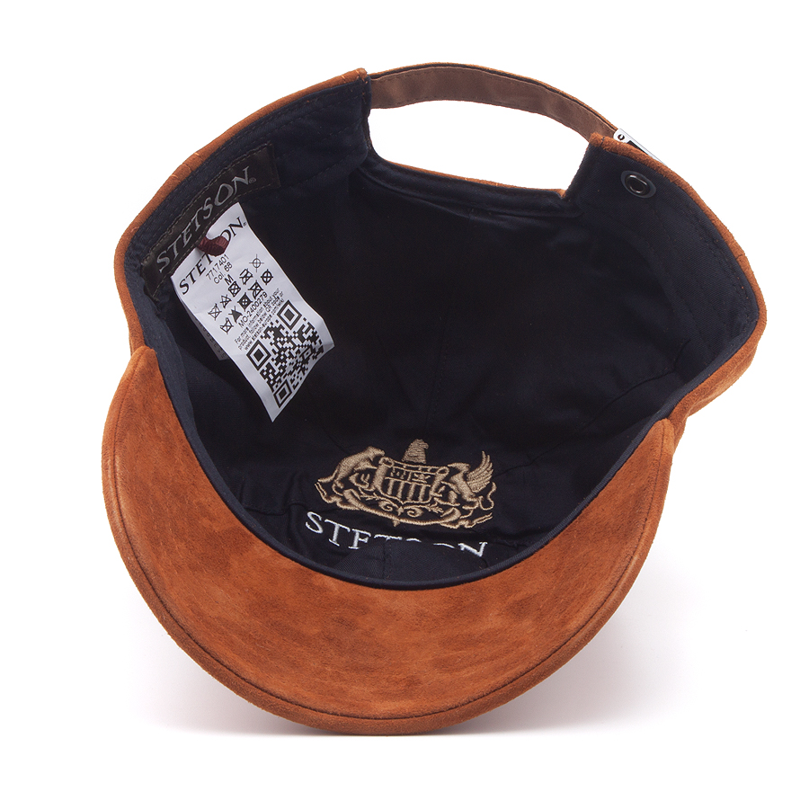 Бейсболка Stetson - Baseball Cap Goat Suede (light brown)