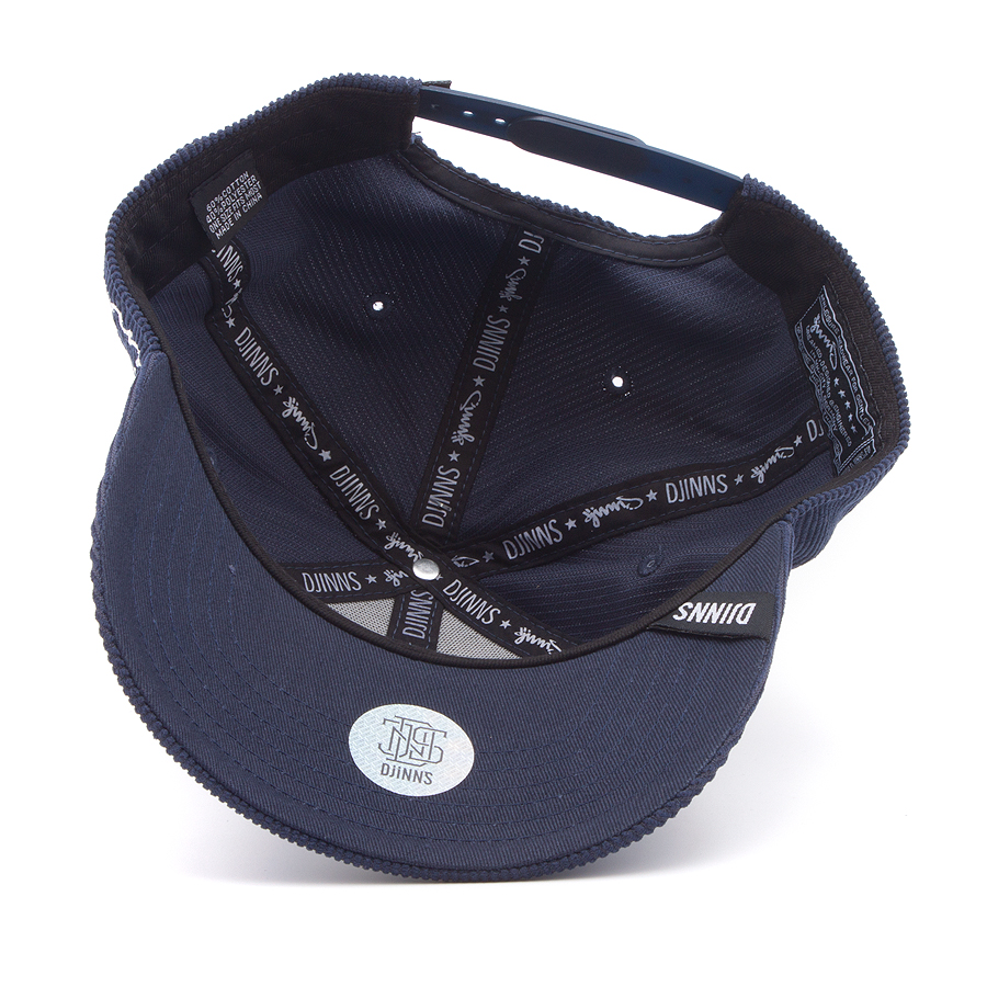 Бейсболка Djinns - 6P TrueFit CordFelt (navy) Бейсболка Djinns - 6P TrueFit CordFelt (navy)