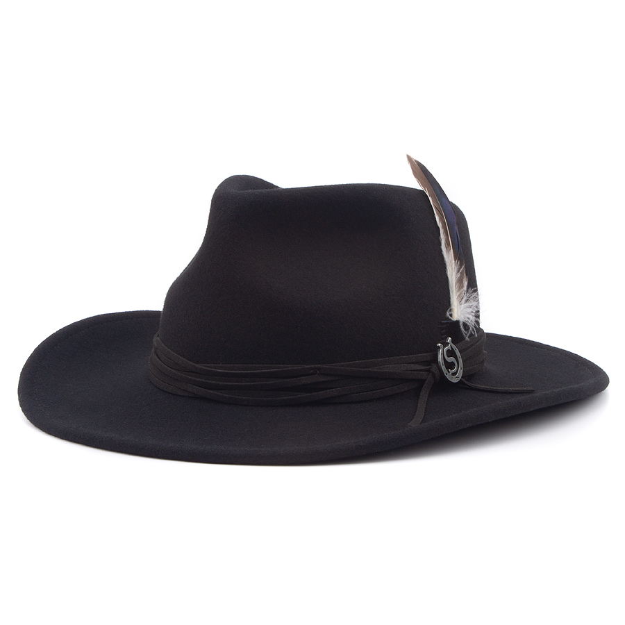 Шляпа Stetson - Western Woolfelt (black)