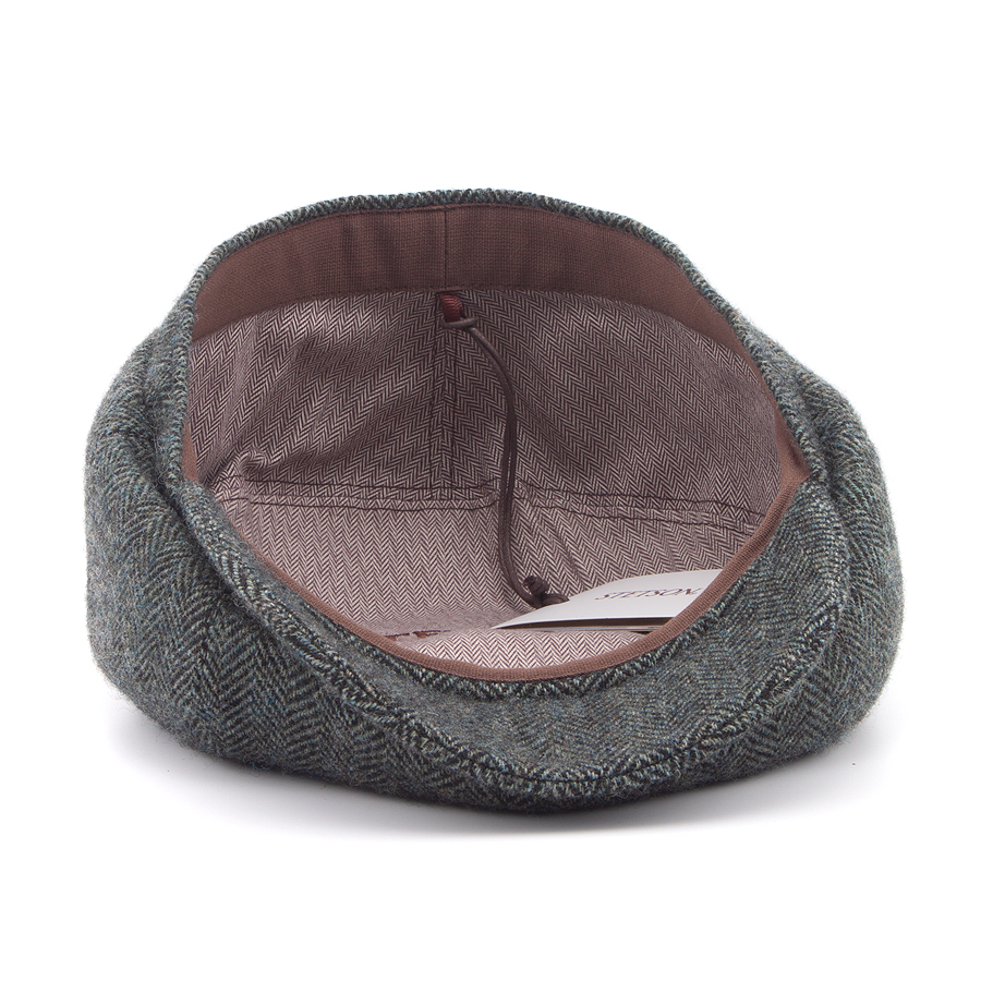 Кепка Stetson - Hatteras Wool Herringbone (green/grey)