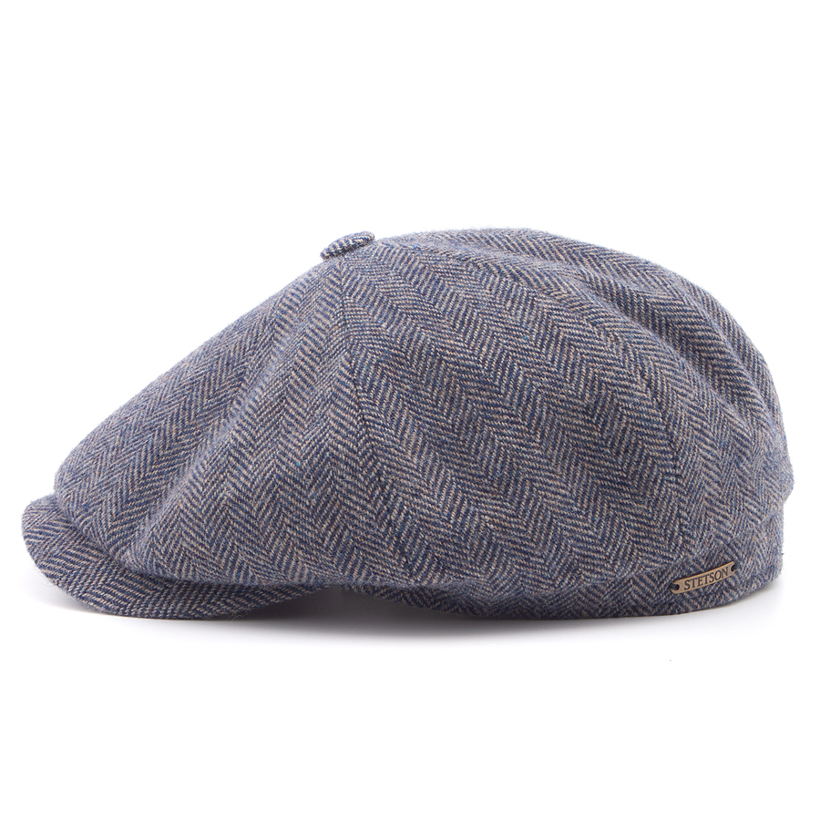 Кепка Stetson - Hatteras Wool Herringbone (blue/beige)