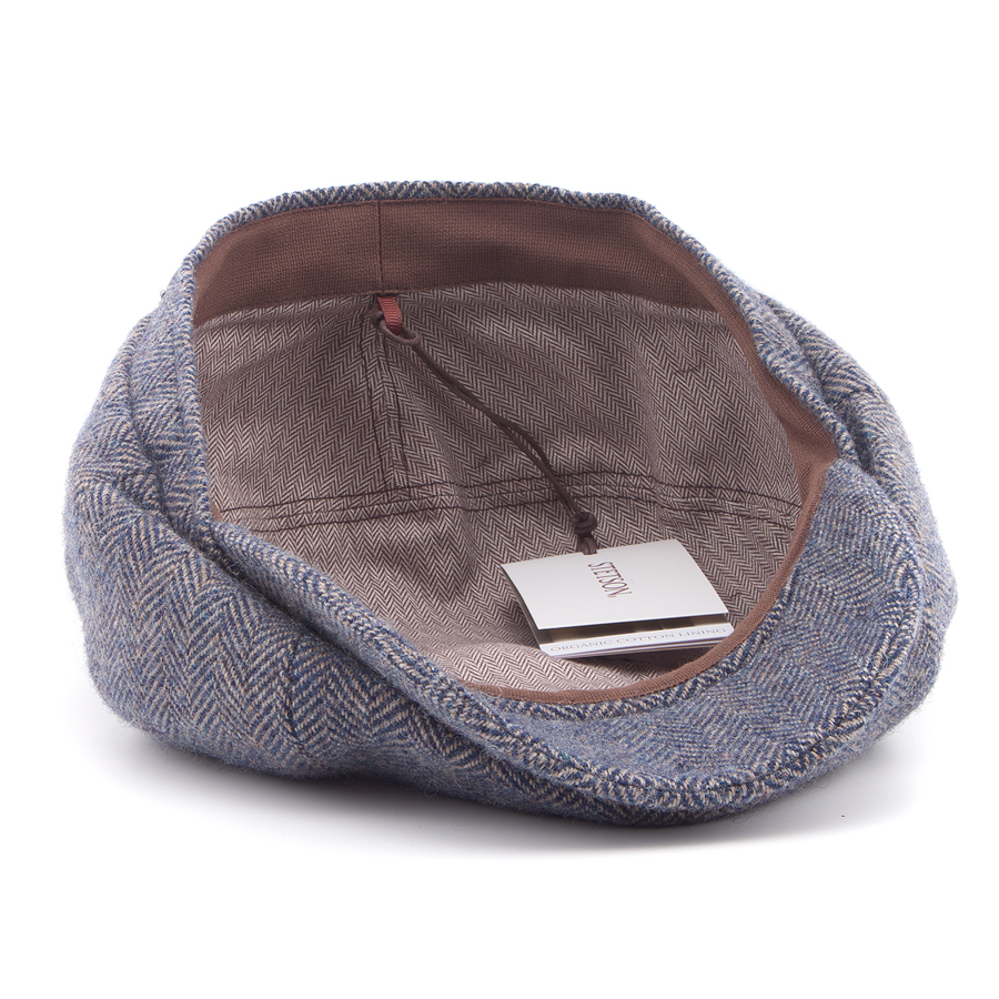 Кепка Stetson - Hatteras Wool Herringbone (blue/beige)