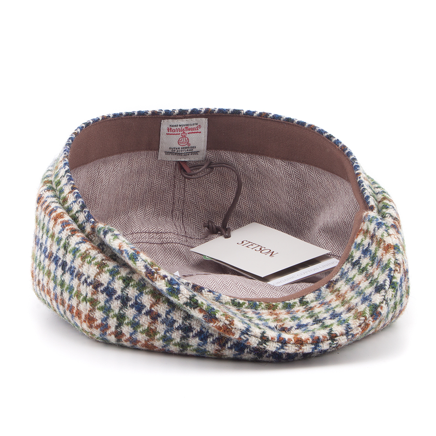 Кепка Stetson - Hatteras Harris Tweed (brown)