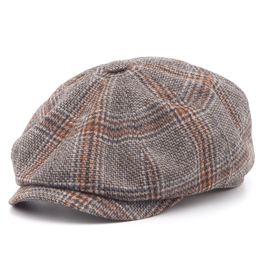 Кепка Stetson - Hatteras Wool/Cashmere (grey/brown)