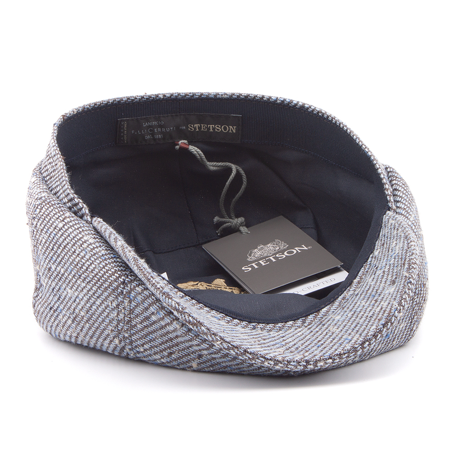 Кепка Stetson - Hatteras Silk/Virgin Wool (blue/brown)