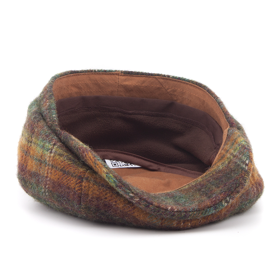 Кепка Stetson - Hatteras EF Wool Check (olive/brown)