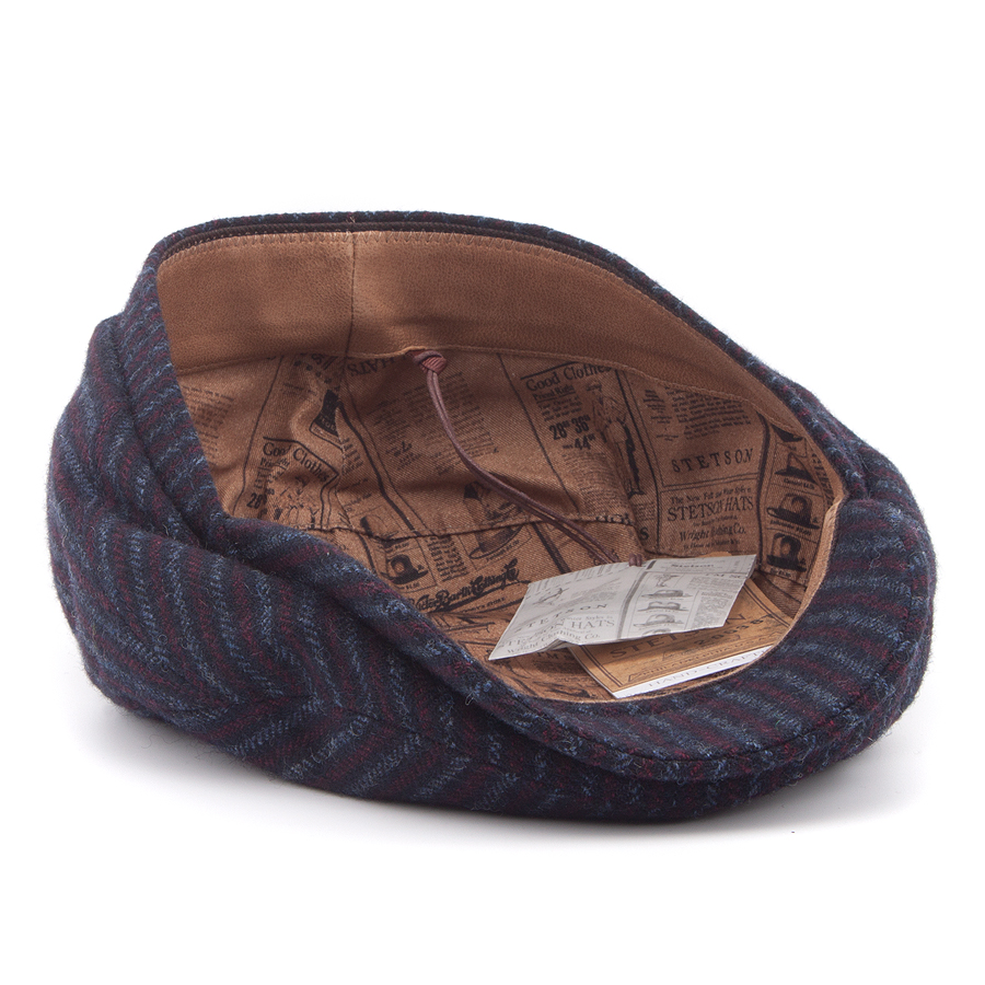 Кепка Stetson - Driver Cap Woolen Stripe (navy)