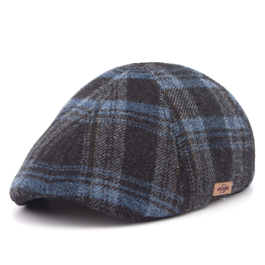 Кепка Stetson - Texas Shadow Plaid (black/blue)