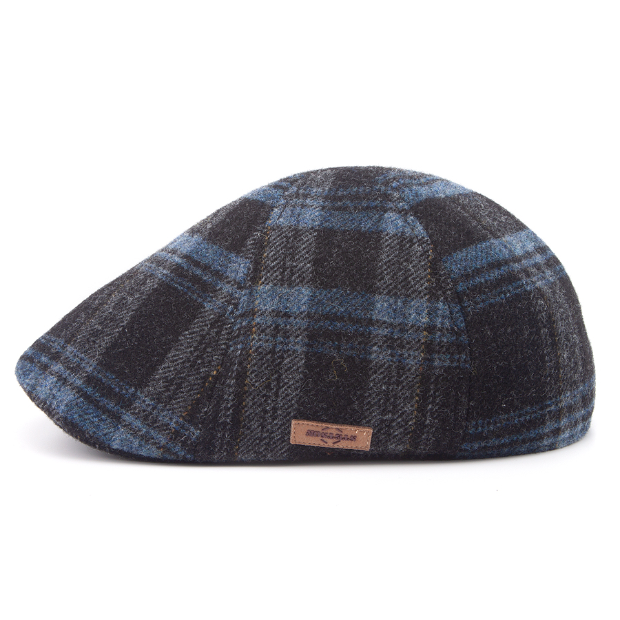 Кепка Stetson - Texas Shadow Plaid (black/blue)