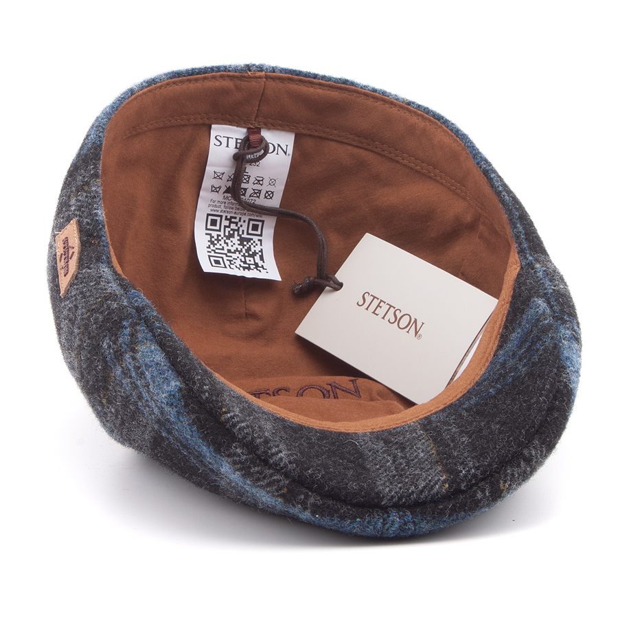 Кепка Stetson - Texas Shadow Plaid (black/blue)