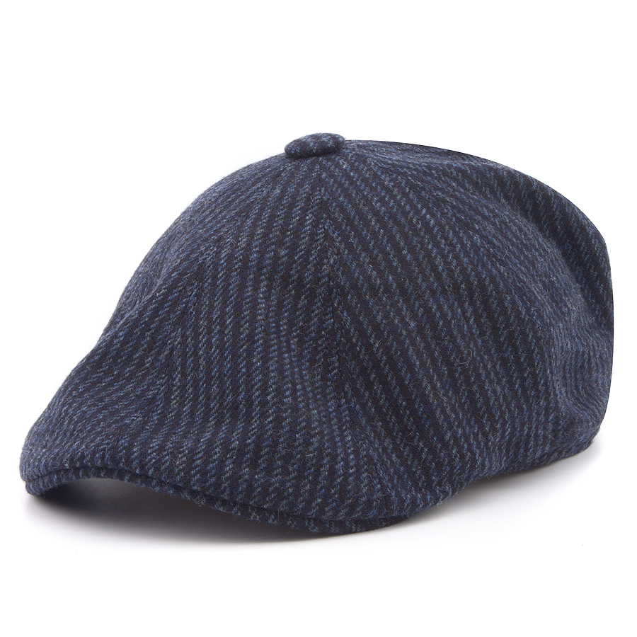 Кепка Stetson - 8-Panel Cap Woolen Stripe (navy)