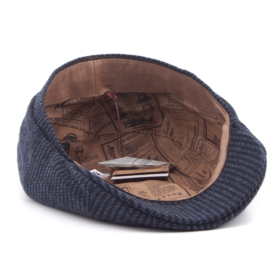 Кепка Stetson - 8-Panel Cap Woolen Stripe (navy)